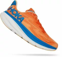 Hoka One One Bei Brügelmann Online Hoka One One Clifton 9 Wide Laufschuhe Herren Orange/blau