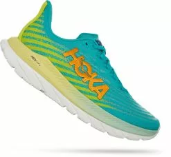Hoka One One Bei Brügelmann Online Hoka One One Mach 5 Schuhe Herren Türkis/gelb